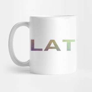 Multicoloured Latvian design Mug